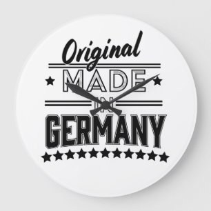 Original aus Deutschland Große Wanduhr