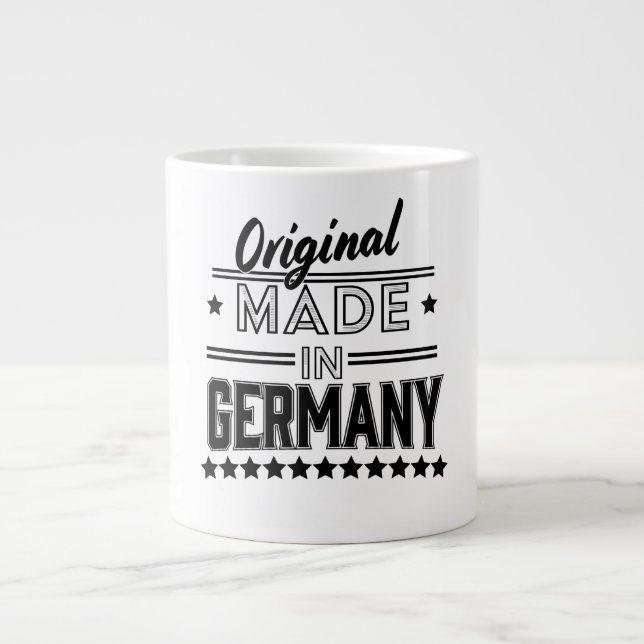 Original aus Deutschland Jumbo-Tasse (Vorderseite)