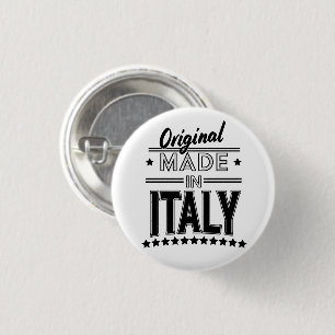 Original aus Italien Logo Button
