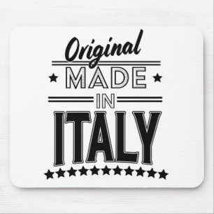 Original aus Italien Logo Mousepad