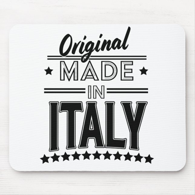 Original aus Italien Logo Mousepad (Vorne)