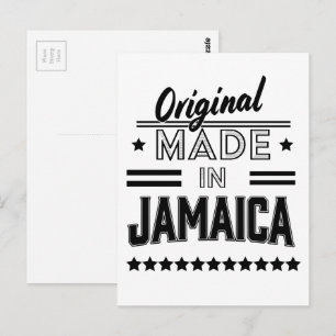 Original aus Jamaika Postkarte