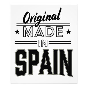 Original aus Spanien Fotodruck