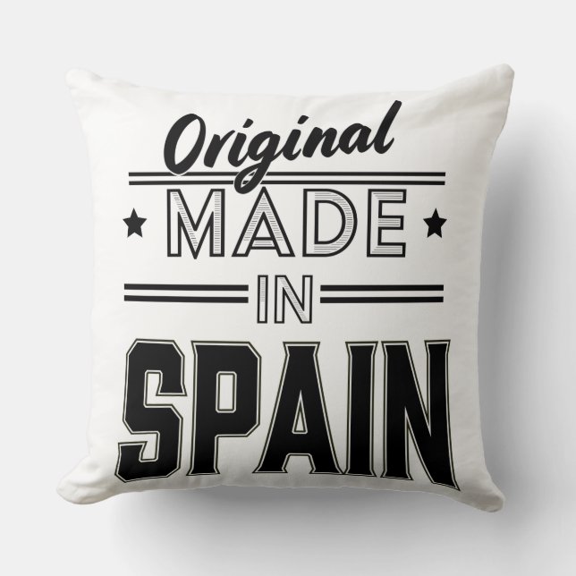 Original aus Spanien Kissen (Vorderseite)