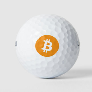 Original Bitcoin (BTC)-Logo Golfball