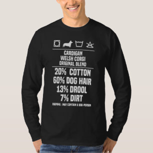 Original Blend Cardigan Welsh Corgi Hund T-Shirt
