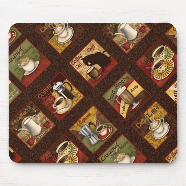 Original Blend-Kaffee-Werbung-Mauspad Mousepad (Vorne)