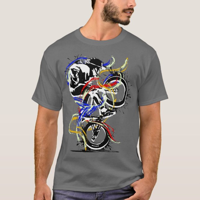 Original Bmx Flatland - Bmx Bike T-Shirt (Vorderseite)