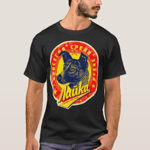 Original CCCP Space Program Laika Space Dog USR G T-Shirt
