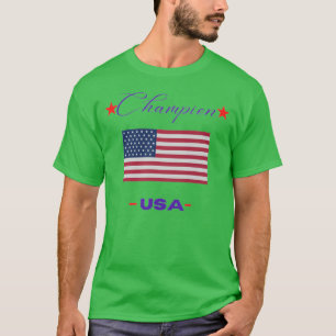 Original Champion USA Flag Classic Club Collection T-Shirt