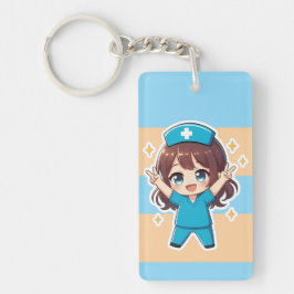 Original Chibi Krankenschwester 2.0 - Siegesgeist Schlüsselanhänger