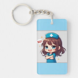 Original Chibi Krankenschwester - Sassiges Pfleger Schlüsselanhänger
