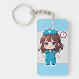 Original Chibi Krankenschwester - Wettlauf gegen d Schlüsselanhänger