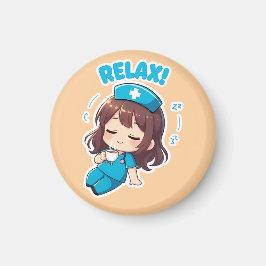 Original Chibi Nurse 3.0 - Entspannen Magnet