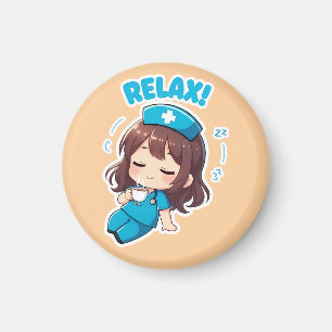 Original Chibi Nurse 3.0 - Entspannen Magnet