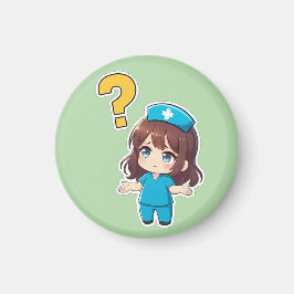 Original Chibi Nurse 3.0 - Irgendwas stimmt nicht Magnet