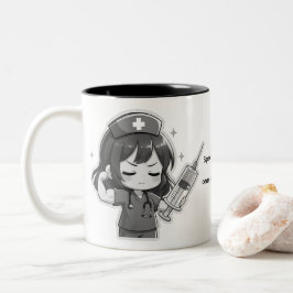 Original Chibi Nurse - Medizinische Stärke Zweifarbige Tasse