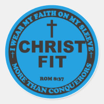 Original Christ Fit Label Aufkleber