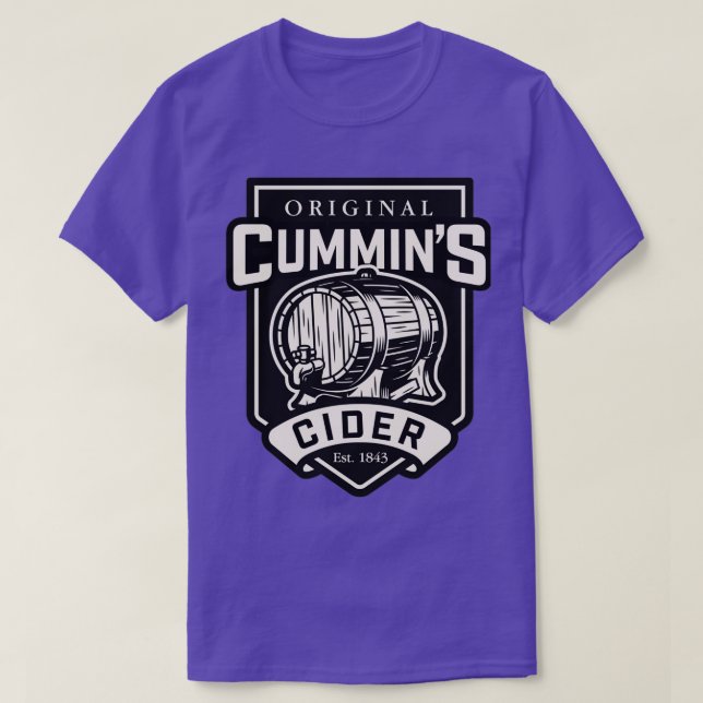 Original Cummins Cider T-Shirt (Design vorne)