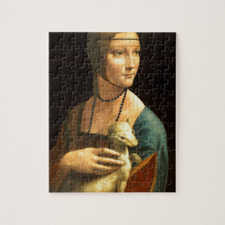 Original Da vinci Malerin Lady mit Ermine Puzzle