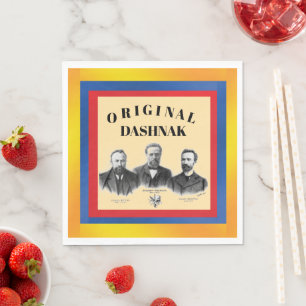 Original Dashnak Paper Napkin Serviette
