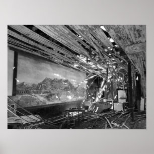 Original digitales Foto - der Gleeson Saloon Poster