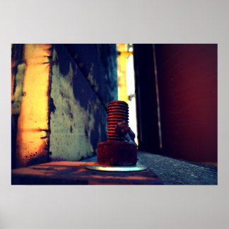 Original-Digitalfotografie - industrielles abstrak Poster