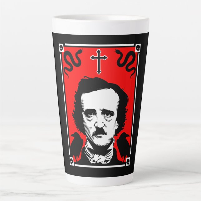 Original Edgar Allan Poe Milchtasse (Vorderseite)