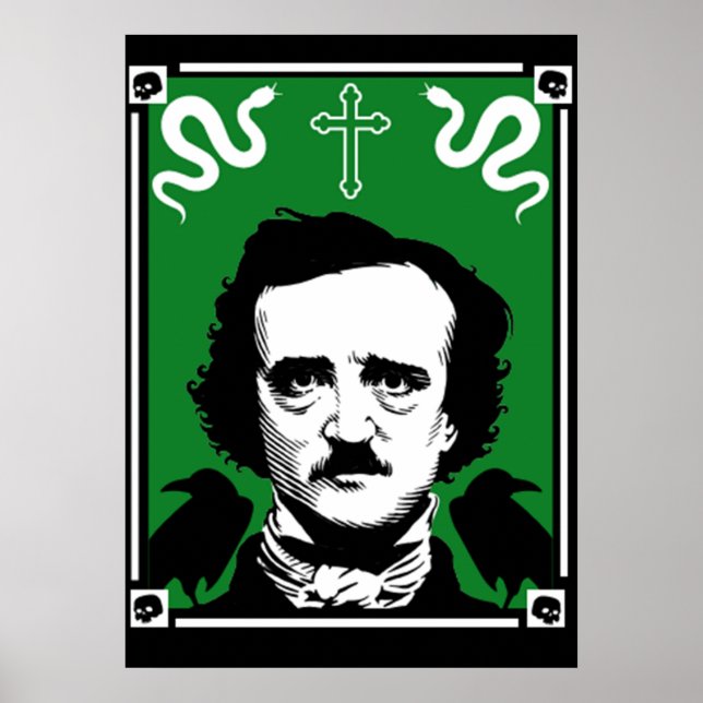 Original Edgar Allan Poe Poster (Vorne)