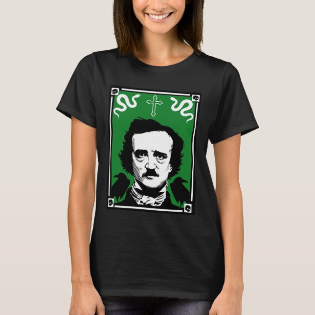 Original Edgar Allan Poe T-Shirt (Vorderseite)