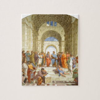 Original Farbe "Die Schule von Athen" von Raffaell Puzzle
