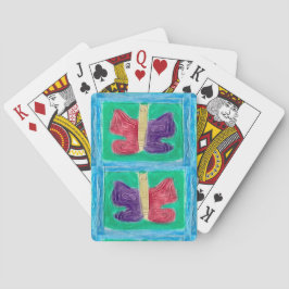 Original farbenfrohe Schmetterlinge | Basic | GEDR Spielkarten