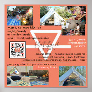 Original FLAT LAND Poster