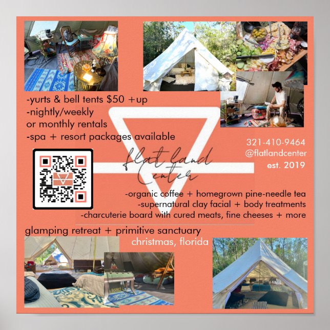 Original FLAT LAND Poster (Vorne)