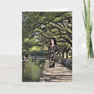 Original-Foto-Montage #2ZC Feiertagskarte