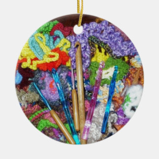 Original Free Form Crochet & Hooks Foto Design Keramikornament