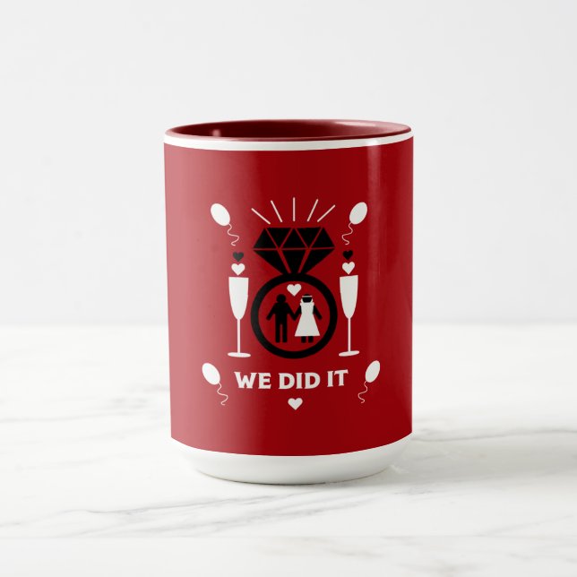 Original Funny Verlobung Glückwunsch Tasse (Zentrum)