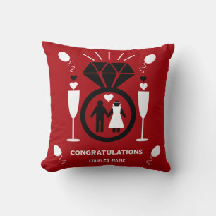 Original Funny Verlobung Herzlichen Glückwunsch Ge Kissen