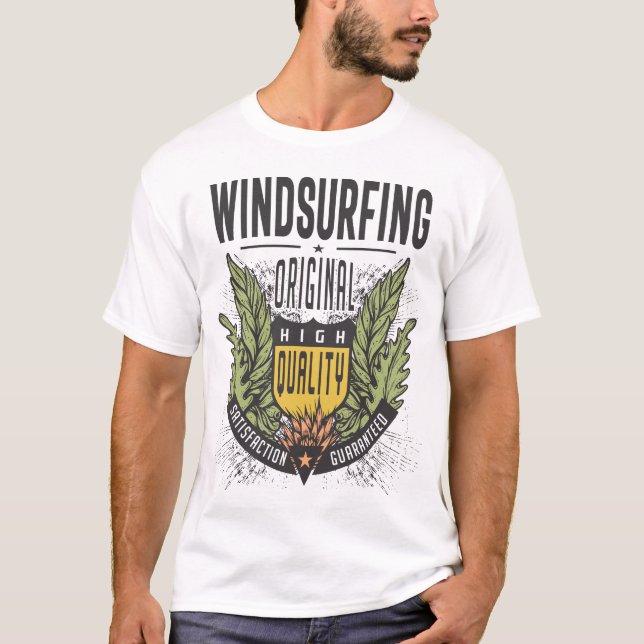 Original für Windsurfing T-Shirt (Vorderseite)