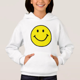 Original Gelbes Lächelmädchen Hoodie