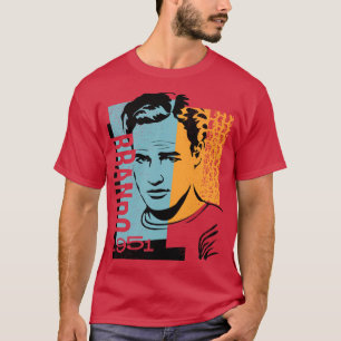 Original Grafikdesign-Portrait von Marlon Brando T-Shirt