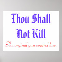 Original Gun Kontrolle Poster