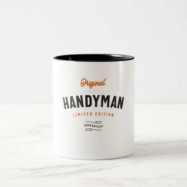 Original Handyman Limited Edition Zweifarbige Tasse (Mittel)