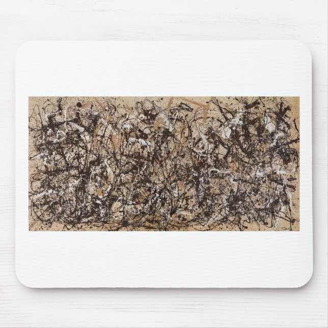 Original Herbst-Pollock-Farbe Mousepad (Vorne)