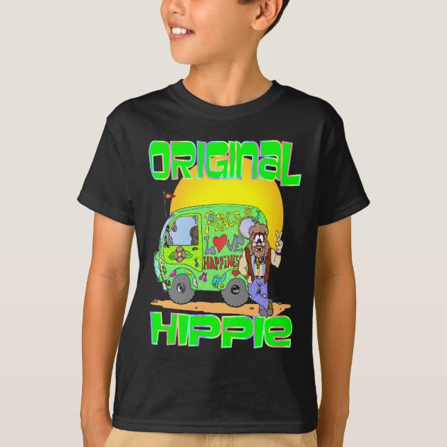 Original Hippie T-Shirt (Vorderseite)