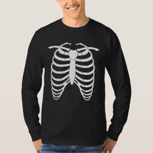 Original Horror Rib Käfig eines Skeletts Halloween T-Shirt
