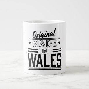 Original in Wales hergestellt Jumbo-Tasse