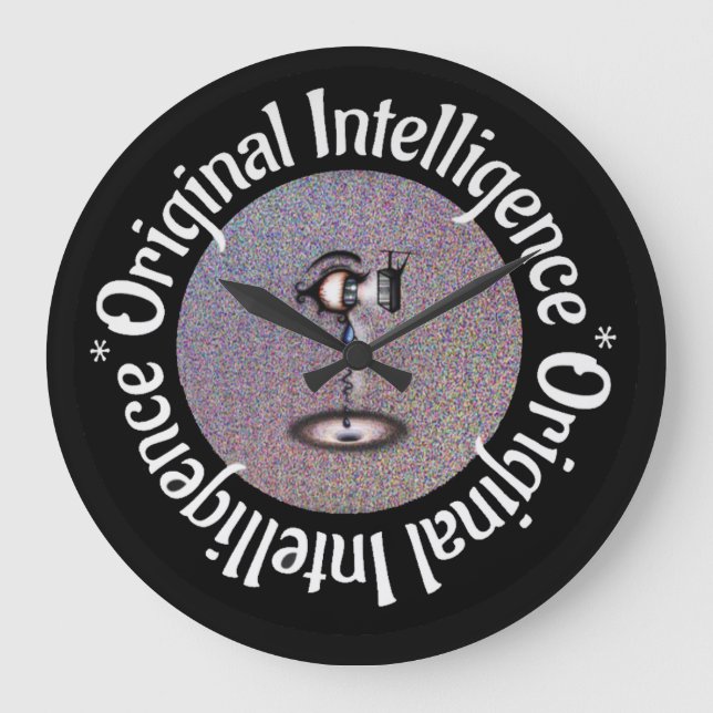 Original Intelligence (O.I.) Wanduhr (Vorderseite)