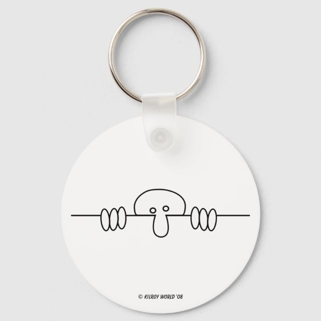 Original Kilroy Schlüsselanhänger (Vorderseite)