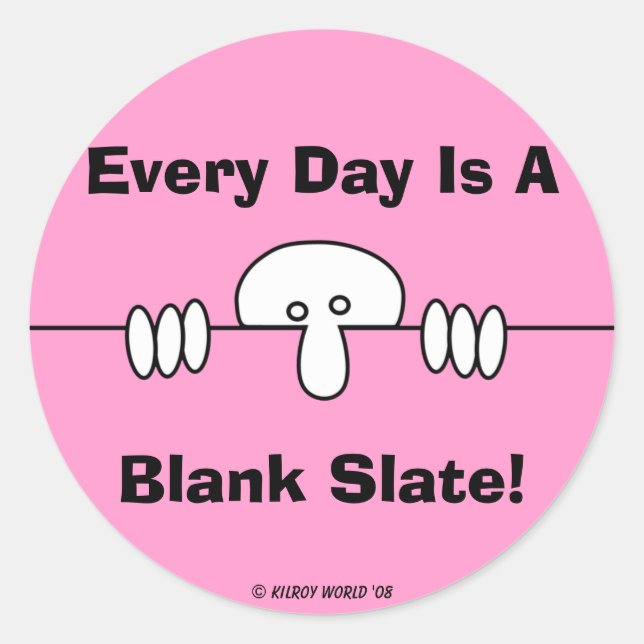 Original Kilroy Sticker (Vorderseite)